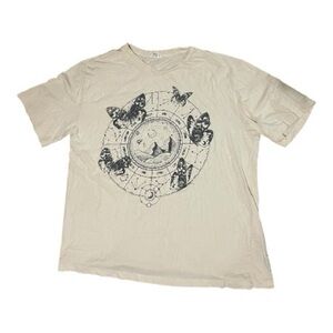 Cream Graphic T-Shirt​​